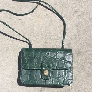 Cross Body Vintage Emerald Purse